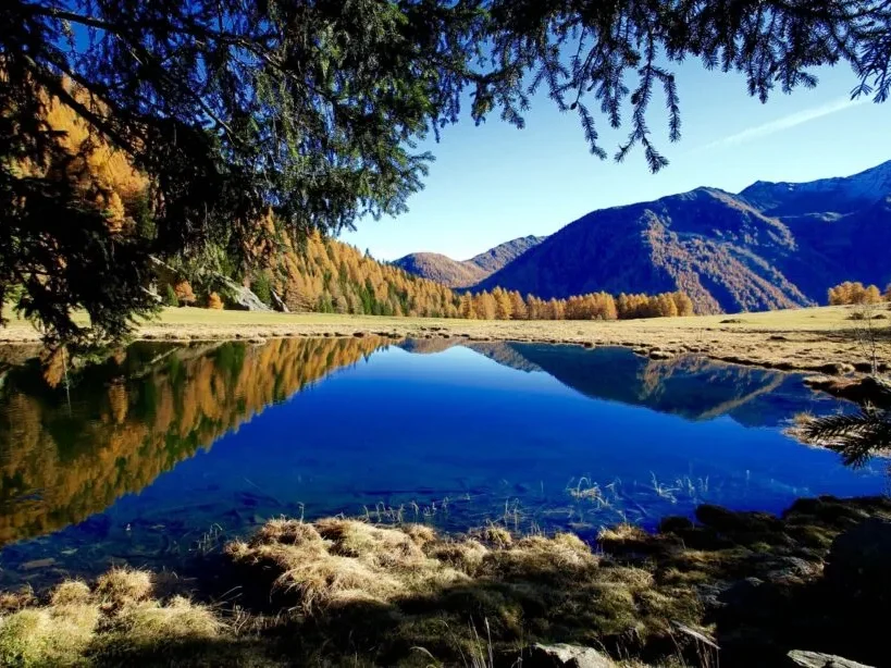 Panorama della Val di Peio vicino agli appartamenti Peio Terme